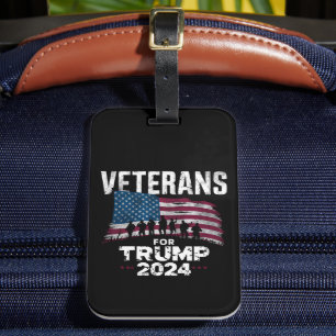 Étiquette À Bagage Papa Grand-Père Anciens Combattants Pour Trump 202