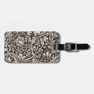 Étiquette À Bagage Papier peint floral Narcisse William Morris
