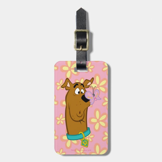 Étiquette À Bagage Papillon sur le nez de Scooby-Doo (Devant Vertical)