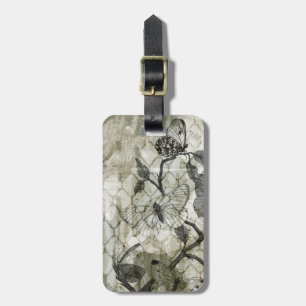 Étiquette À Bagage Papillons arabes II