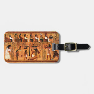 Étiquette À Bagage Papyrus royal égyptien