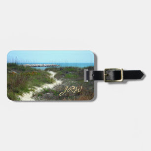 Étiquette À Bagage Par la mer personnalisée