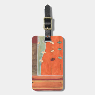 Étiquette À Bagage Parade Abstraite des oeufs par Erica J Vess