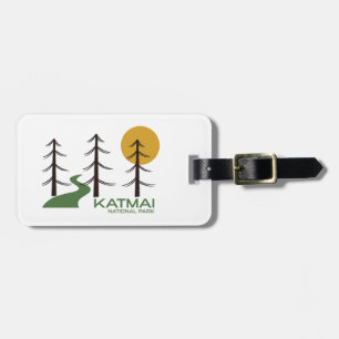 Étiquette À Bagage Parc national de Katmai