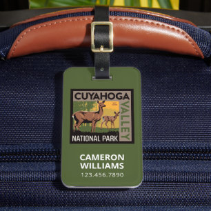 Étiquette À Bagage Parc national de la vallée de Cuyahoga   Ohio