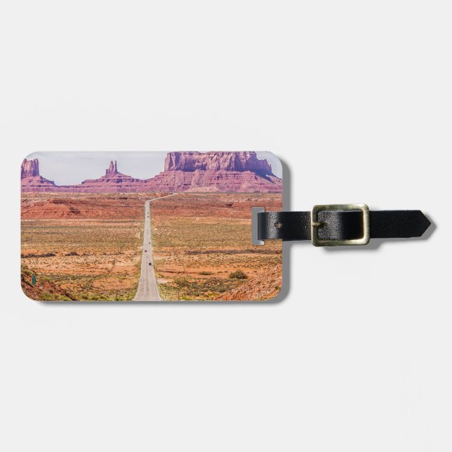 Étiquette À Bagage parc national de vallée de monument (Devant horizontal)