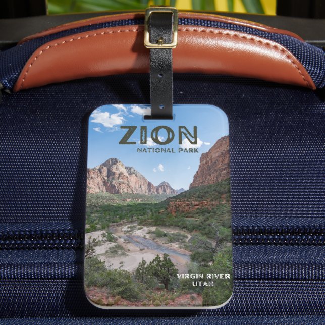 Étiquette À Bagage Parc national de Zion (Insitu Rectoal 2)