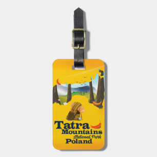 Étiquette À Bagage Parc national des Monts Tatra, Pologne