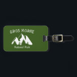 Étiquette À Bagage Parc national du Gros Morne<br><div class="desc">Formé par des continents qui se heurtent et des glaciers qui mouillent,  le parc national du Gros-Morne au Canada est un paysage ancien et un site du patrimoine mondial de l'UNESCO.</div>
