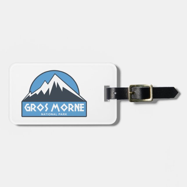 Étiquette À Bagage Parc national du Gros Morne (Devant horizontal)