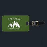 Étiquette À Bagage Parc provincial de Valhalla<br><div class="desc">Parc provincial Valhalla en Colombie-Britannique Le Canada est situé sur la rive ouest du lac Slocan,  au nord de Slocan et de Castlegar,  et englobe la majeure partie de la chaîne Valhalla des monts Selkirk.</div>