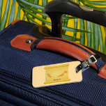Étiquette À Bagage Parchemin De Malaisie<br><div class="desc">Parchemin de Malaisie étiquettes de bagages</div>