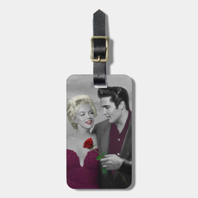 Étiquette À Bagage Paris B&W (Devant Vertical)