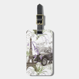 Étiquette À Bagage Paris vintage