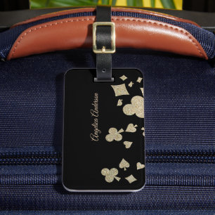 Étiquette À Bagage Parties scintillant Casino Carte de visite