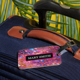 Étiquette À Bagage Parties scintillant Populaire Opal Holographic Col