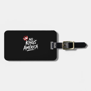 Étiquette À Bagage Pas de rois en Amérique Anti-Monarchie Style Vinta