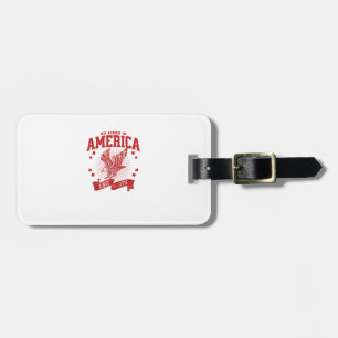 Étiquette À Bagage Pas de rois en Amérique depuis 1776 USA Aigle