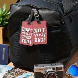 Étiquette À Bagage Pas votre sac