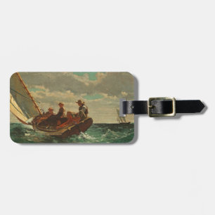 Étiquette À Bagage Passer en coup de vent vers le haut (un vent