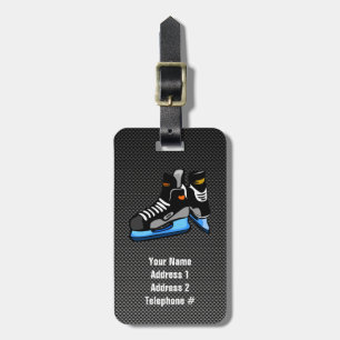 Étiquette À Bagage Patins de hockey sur fibre de carbone Faux