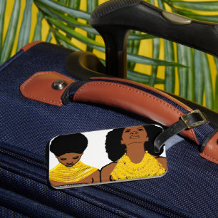 Étiquette À Bagage Patrimoine AFRICAIN