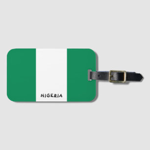 Étiquette À Bagage Patriotic national nigérian
