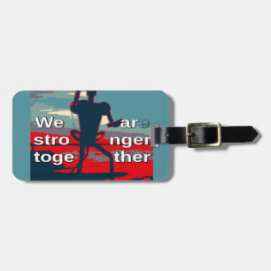 Étiquette À Bagage Patriotic USA Hope Graphisme Art Design