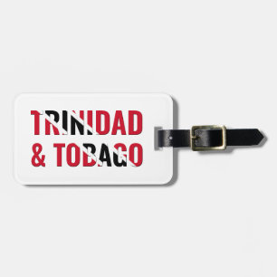 Étiquette À Bagage Patriotique TRINIDAD