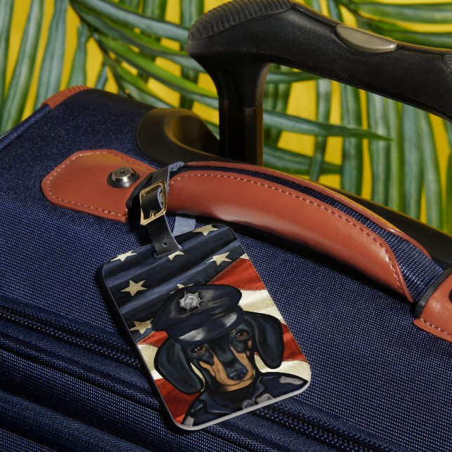 ÉTIQUETTE À BAGAGE PATROUILLE DOXIE    (Insitu Rectoal 1)