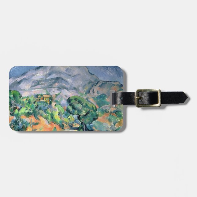 Étiquette À Bagage Paul Cezanne | Mont Sainte-Victoire, 1900 (Devant horizontal)