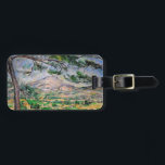 Étiquette À Bagage Paul Cezanne - Mont Sainte-Victoire et Grand Pin<br><div class="desc">Mont Sainte-Victoire avec grand pin / Montagne Sainte-Victoire - Paul Cezanne,  Huile sur toile,  1885-1887</div>