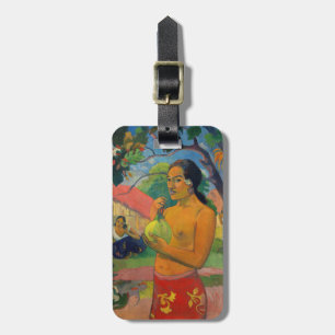 Étiquette À Bagage Paul Gauguin - Femme tenant un fruit