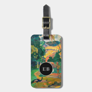 Étiquette À Bagage Paul Gauguin - Paysage aux paons / Matamoe