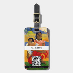 Étiquette À Bagage Paul Gauguin - Quand te maries-tu ? - QR Code