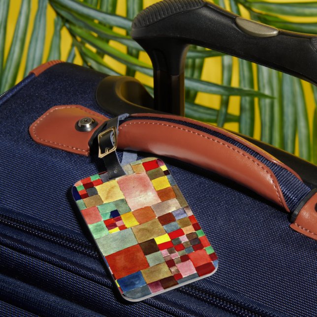 Étiquette À Bagage Paul Klee - Flore sur Sable (Insitu Rectoal 1)