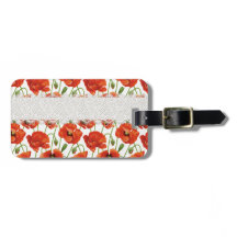 Pavot fleurissant rouge