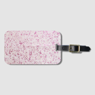 Étiquette À Bagage Pays de la vache blanche et rose Ouest