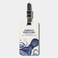Paysage Bleu Octopus