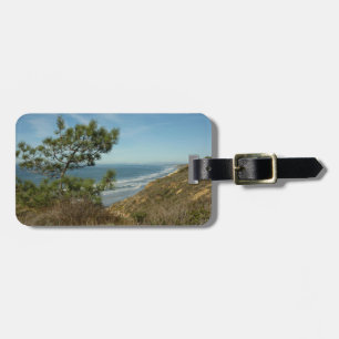 Étiquette À Bagage Paysage de Torrey Pine et de la côte californienne