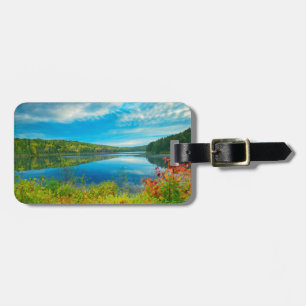 Étiquette À Bagage Paysage du lac Costello