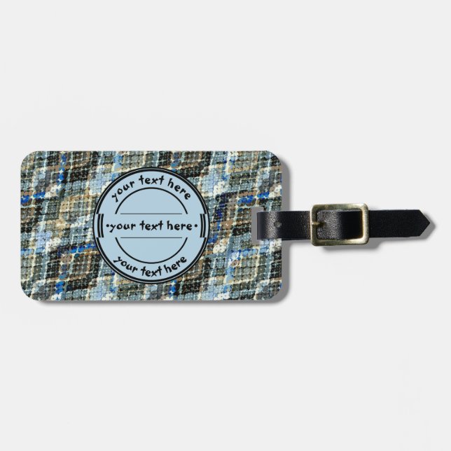 Étiquette À Bagage Peau de serpent, Python, Anaconda, peau, reptile, (Devant horizontal)