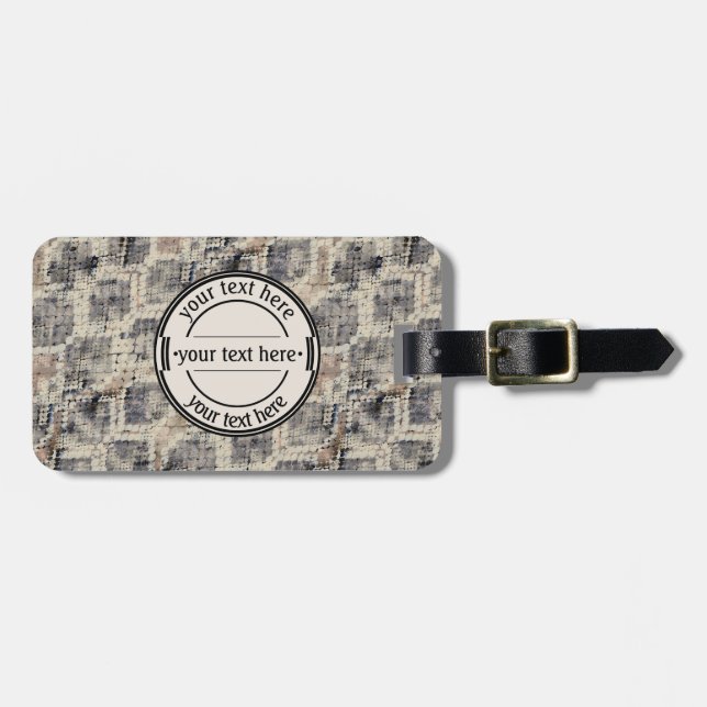 Étiquette À Bagage Peau de serpent, Python, Anaconda, peau, reptile,  (Devant horizontal)