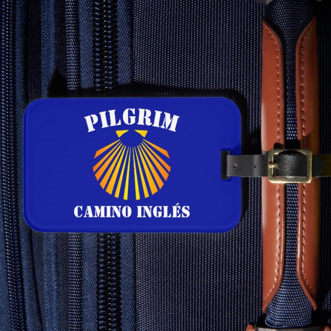 Étiquette À Bagage Pèlerins du Camino Inglés (Insitu Rectoal 4)
