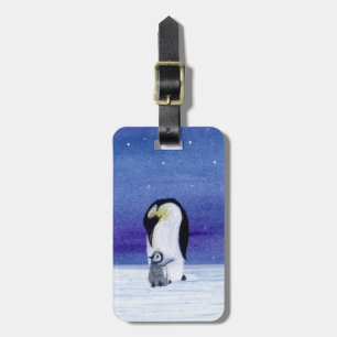 Étiquette À Bagage Penguin
