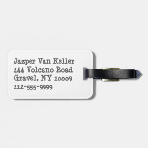 Étiquette À Bagage Perdre des compétences gagner chance Basket