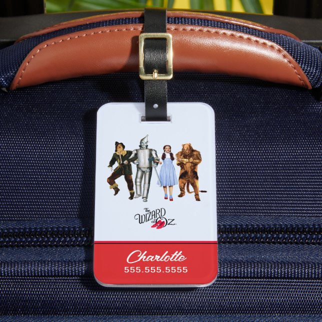 Étiquette À Bagage Personnages Classiques du Magicien d'Oz (Insitu Rectoal 2)
