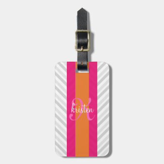 Étiquette À Bagage Personnalisation de l'élégant et élégant Chevron g