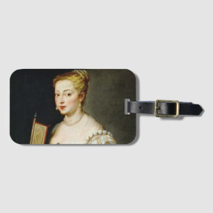 Étiquette À Bagage Peter Paul Rubens Portrait d'une dame