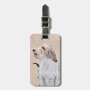 Étiquette À Bagage Petit Basset Griffon Vendéen Peinture - Chien Art